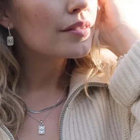 2018-1053 Astro necklace silver*