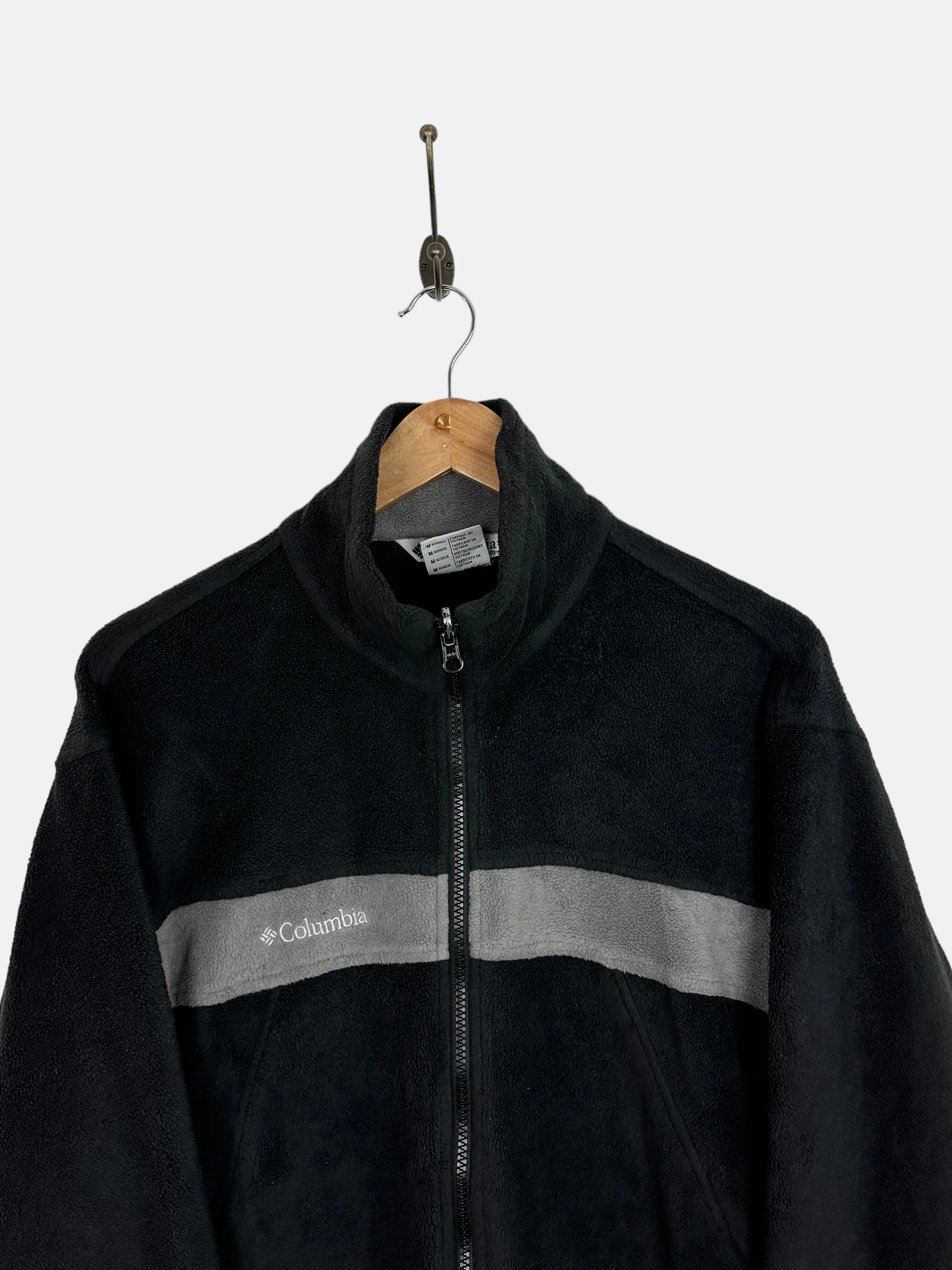 90's Columbia Embroidered Zip-Up Fleece/Jacket Size M