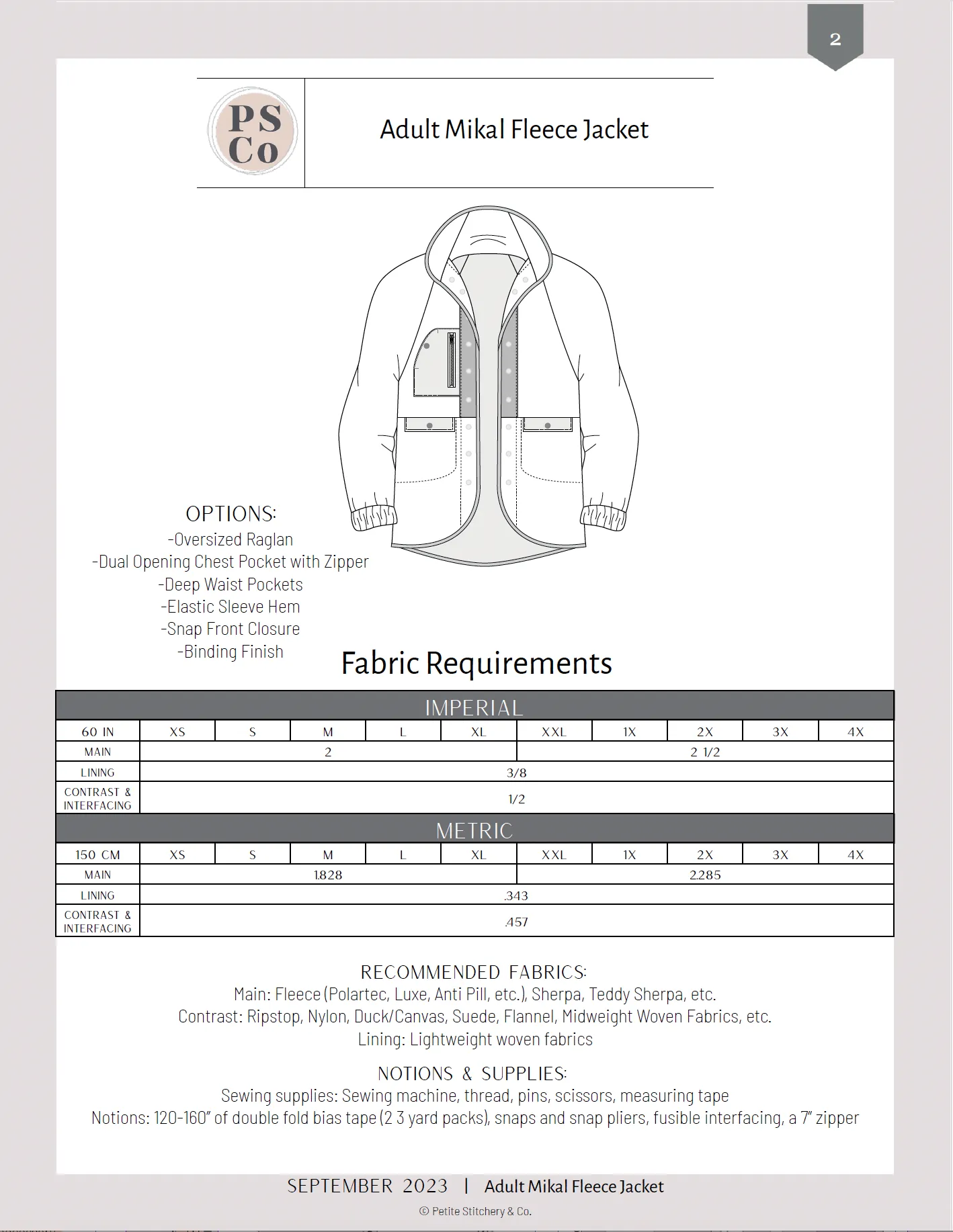 Adult Mikal Fleece Jacket