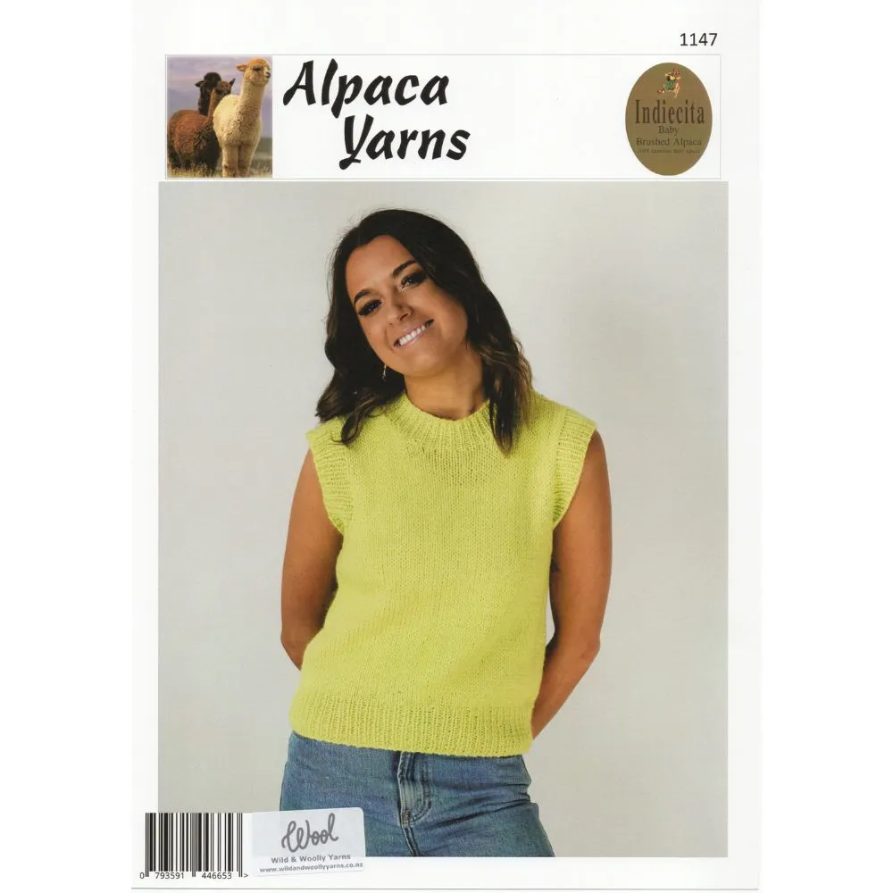 Alpaca Yarns Neon Vest (AP1147)