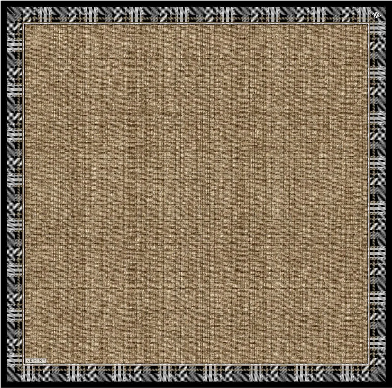 Armine Autumn Silk Twill Scarf No. 5