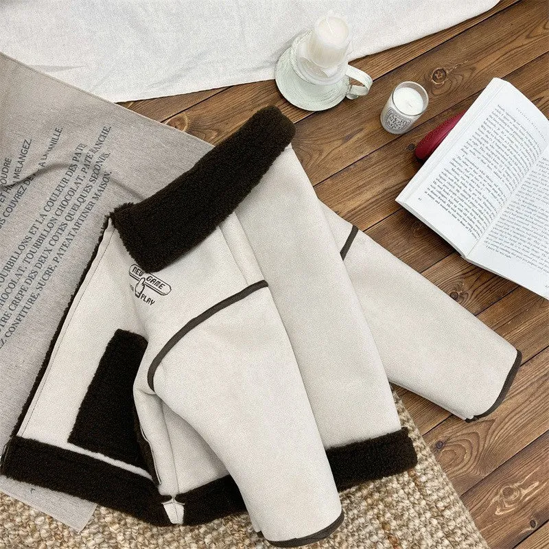 Baby Toddler Artificial Fur Coat Winter Outfit-102