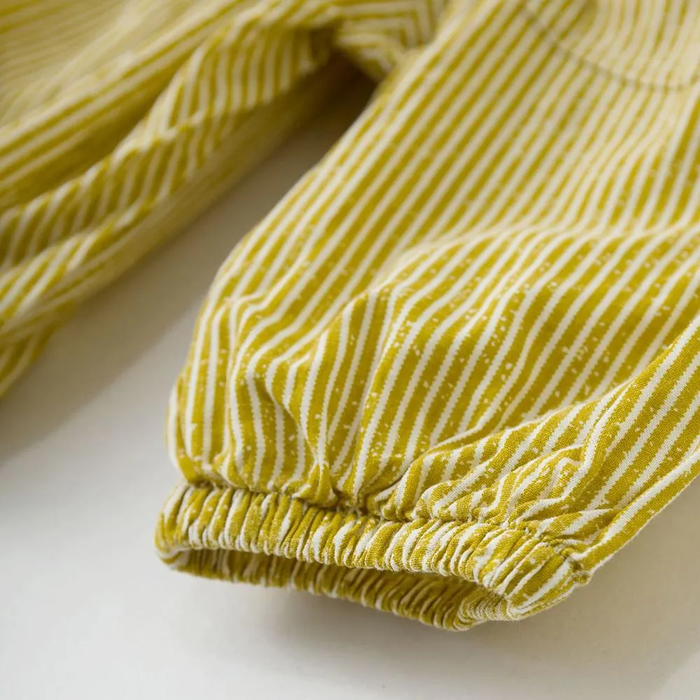 Baby Unisex Striped Elastic Waist Pants