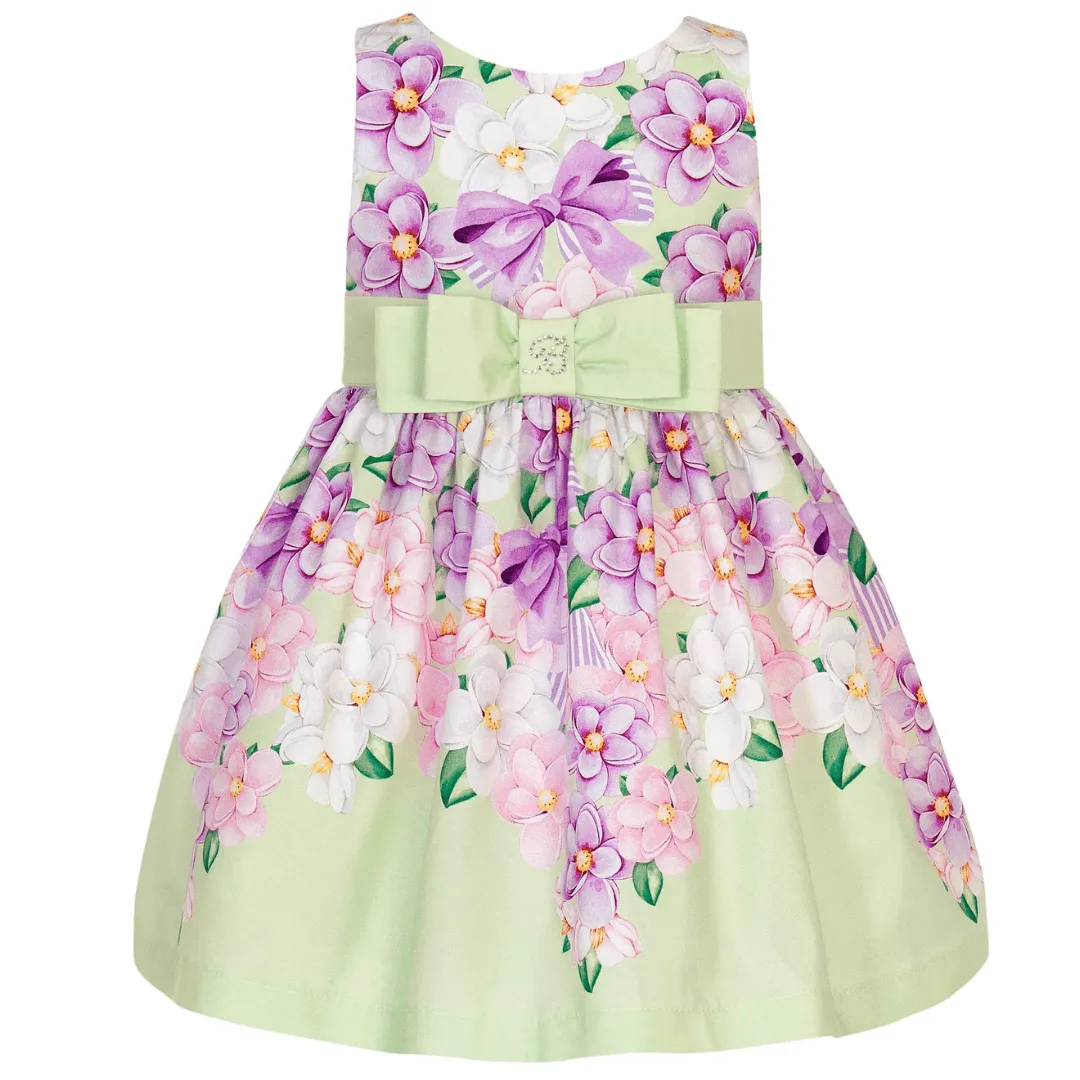 BALLOON CHIC - Flower Dress - Mint