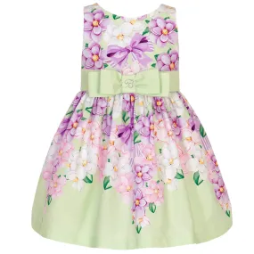 BALLOON CHIC - Flower Dress - Mint
