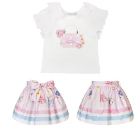BALLOON CHIC - Handbag Skirt Set - Pink