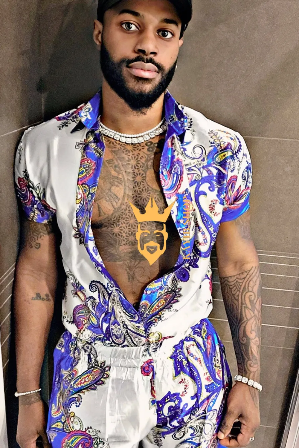 Barocco Silk Set - Elevate Your Personal Style to New Heights - Indulge in Ultimate Luxury