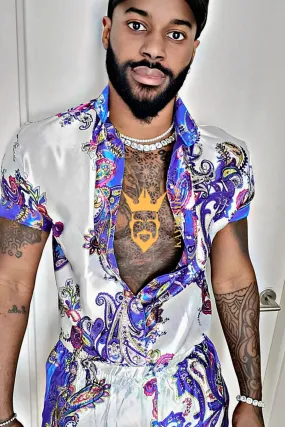 Barocco Silk Set - Elevate Your Personal Style to New Heights - Indulge in Ultimate Luxury
