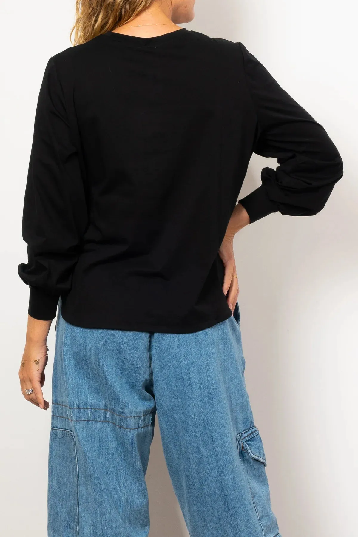 Baxter Top in Black
