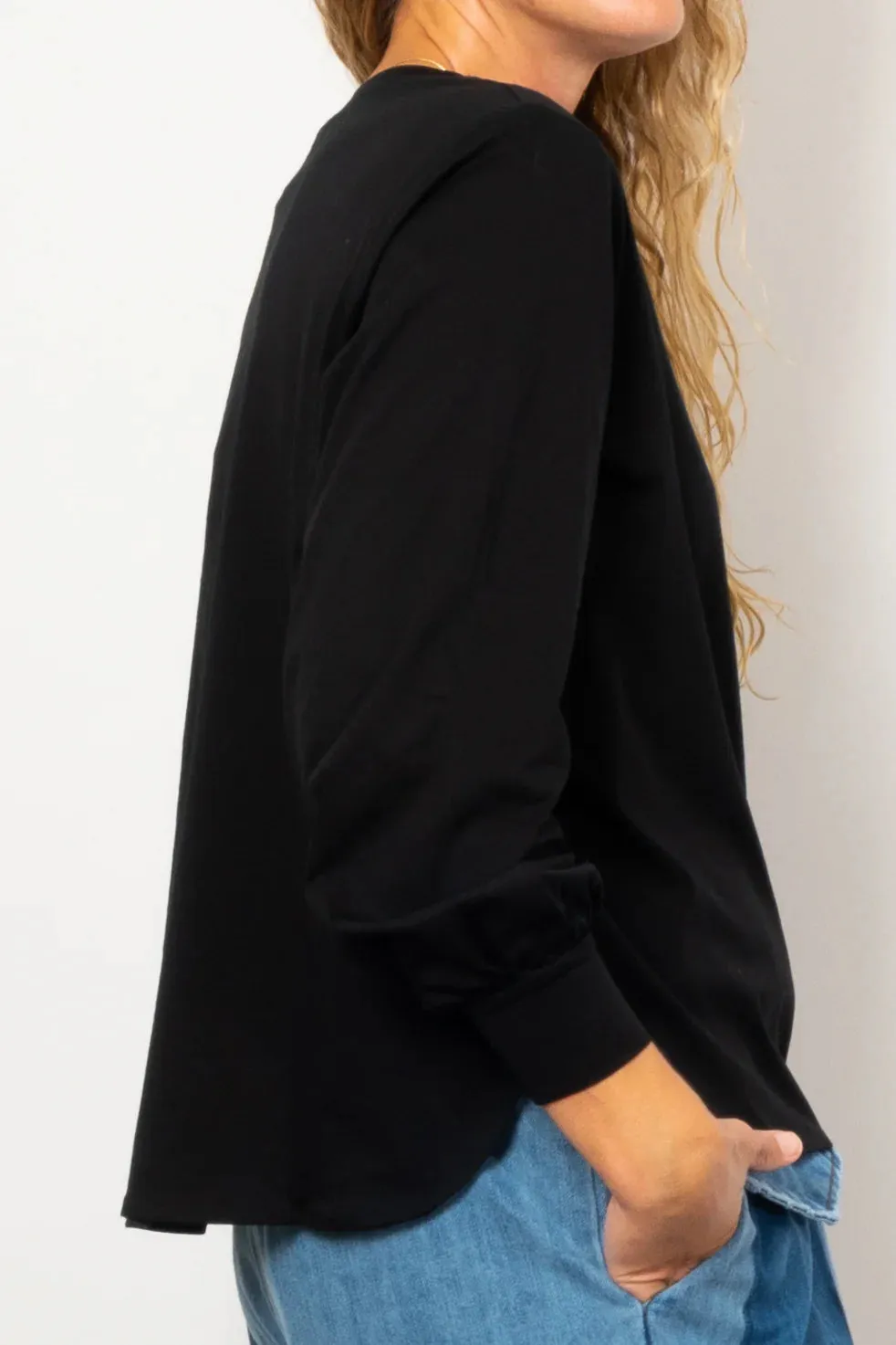 Baxter Top in Black