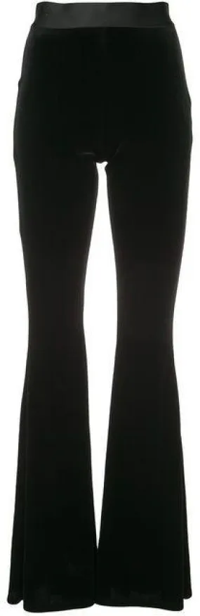 Black Flared Trousers