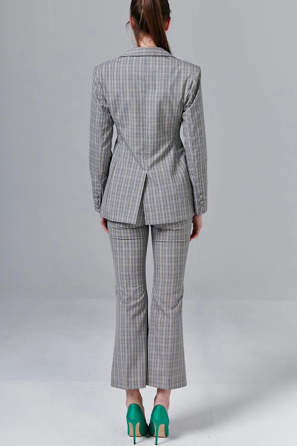 Blake Glen Plaid Flare Pants