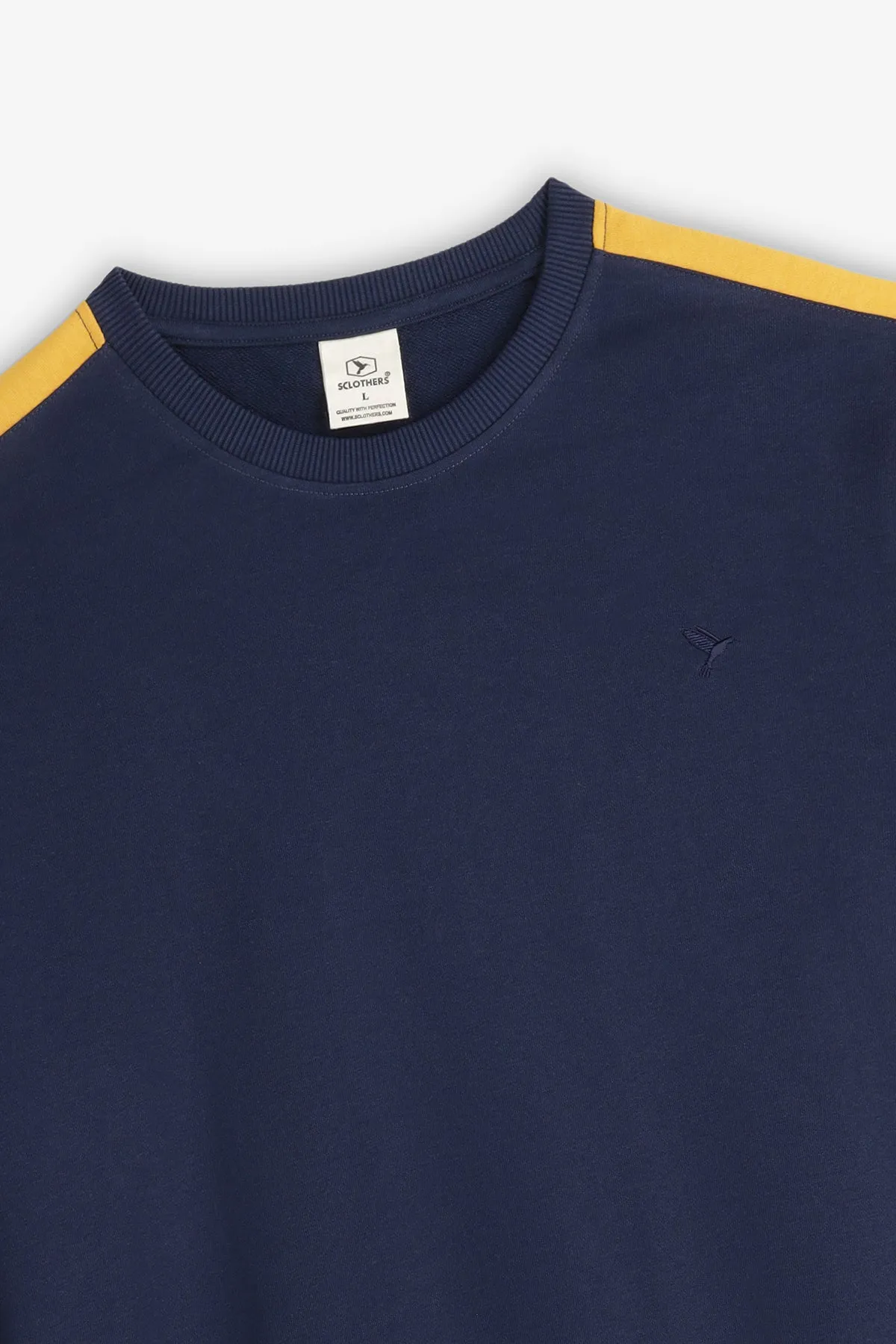 Blue Cut & Sew Sweatshirt (Plus Size) - S24 - MSW087P