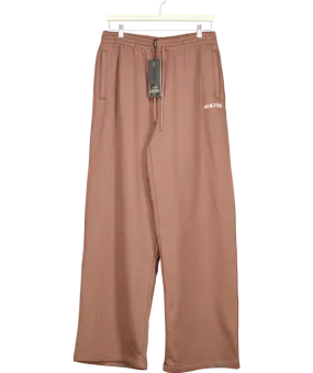 Bo   Tee Brown "with Love Always" Logo Joggers UK M