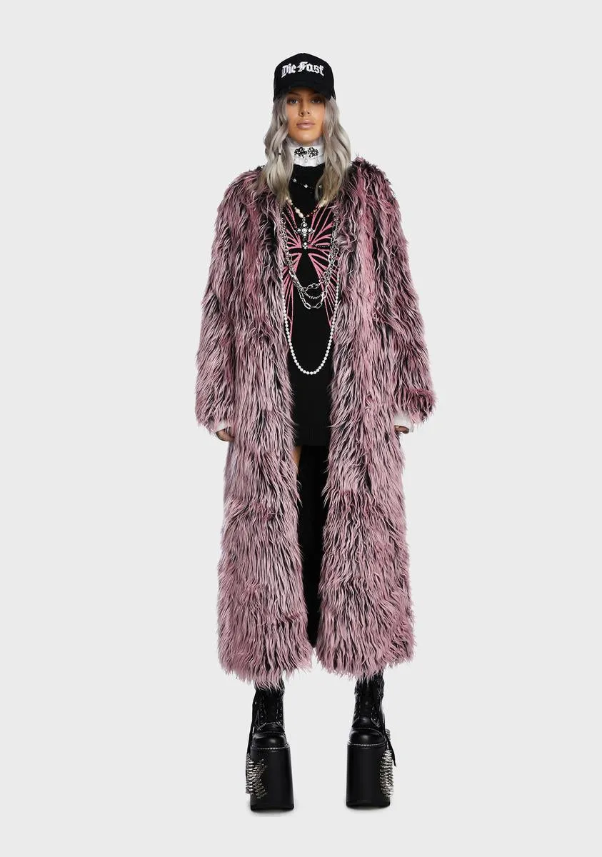 Born Enchanter Faux Fur Coat