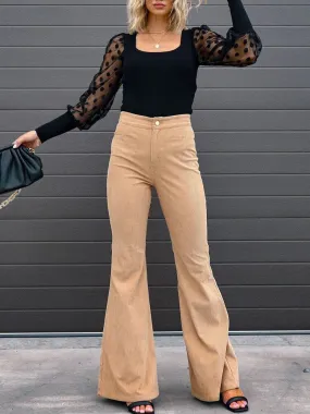 Brielle - Flared Corduroy Trousers