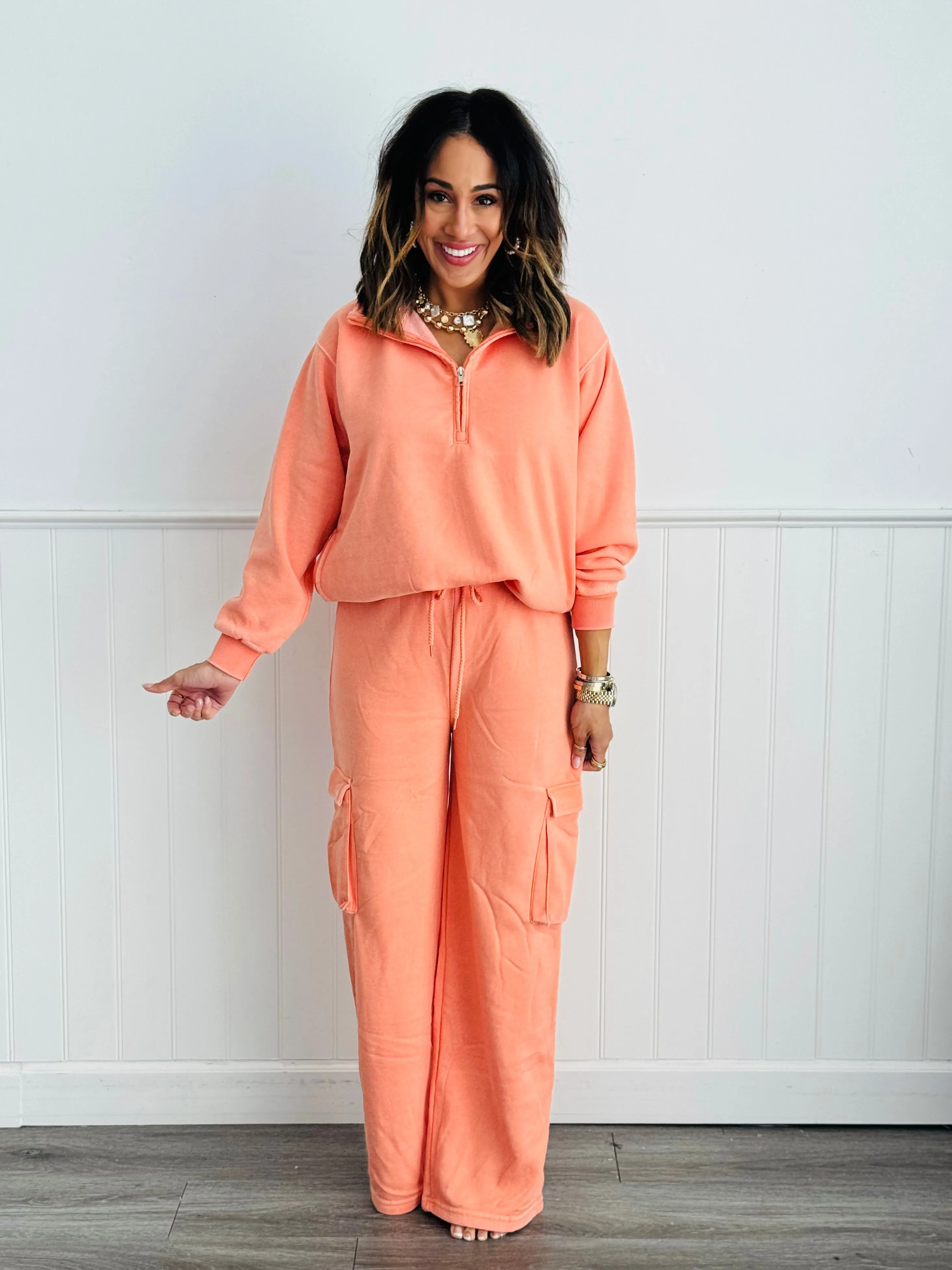 Burn-Out Cargo Joggers (Reg.)-4 Colors