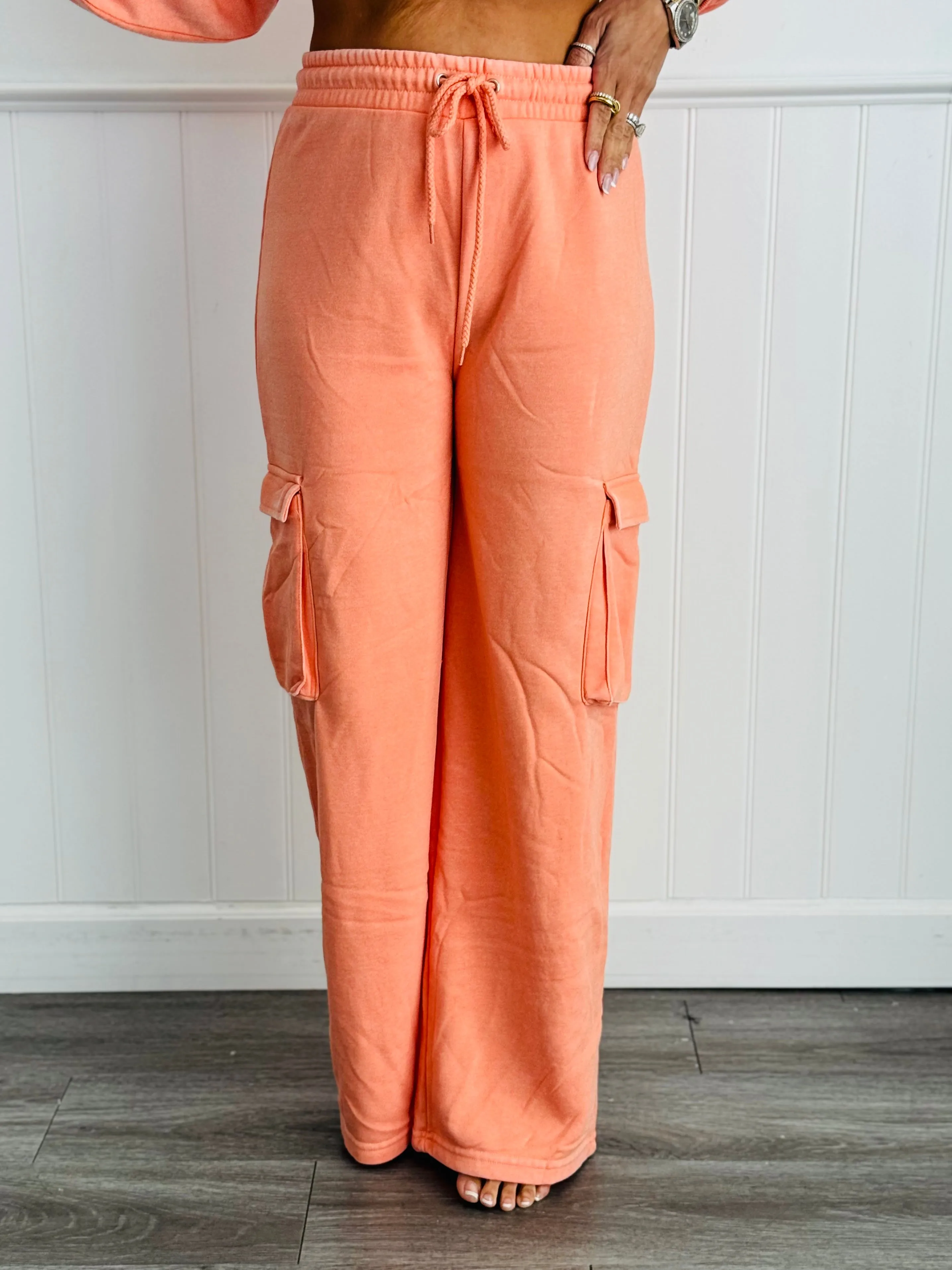 Burn-Out Cargo Joggers (Reg.)-4 Colors