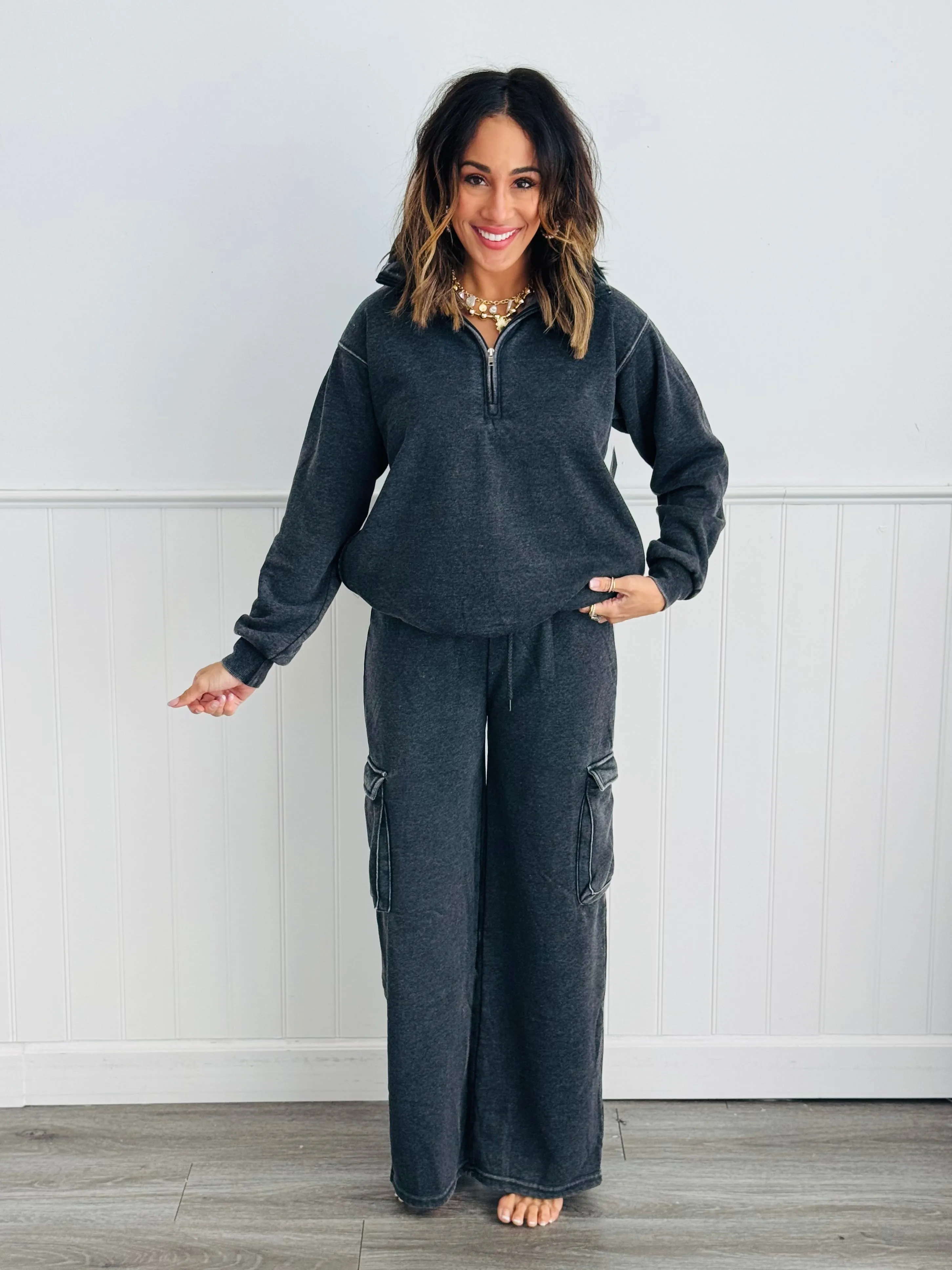 Burn-Out Cargo Joggers (Reg.)-4 Colors