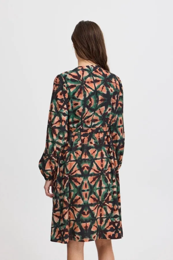 b.young Byhelvig Dress Sycamore Mix