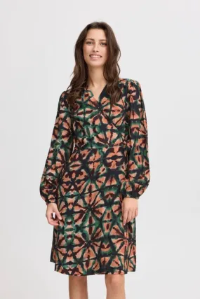 b.young Byhelvig Dress Sycamore Mix