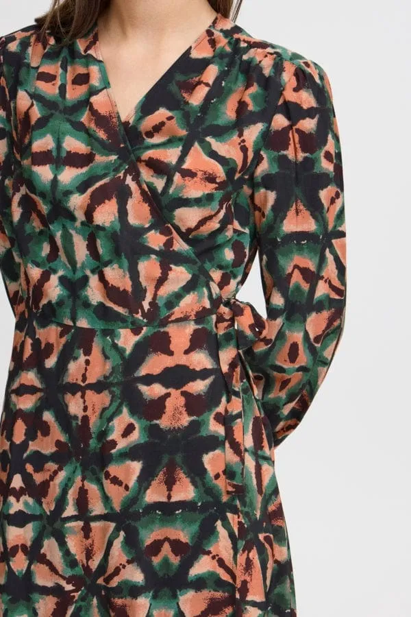 b.young Byhelvig Dress Sycamore Mix