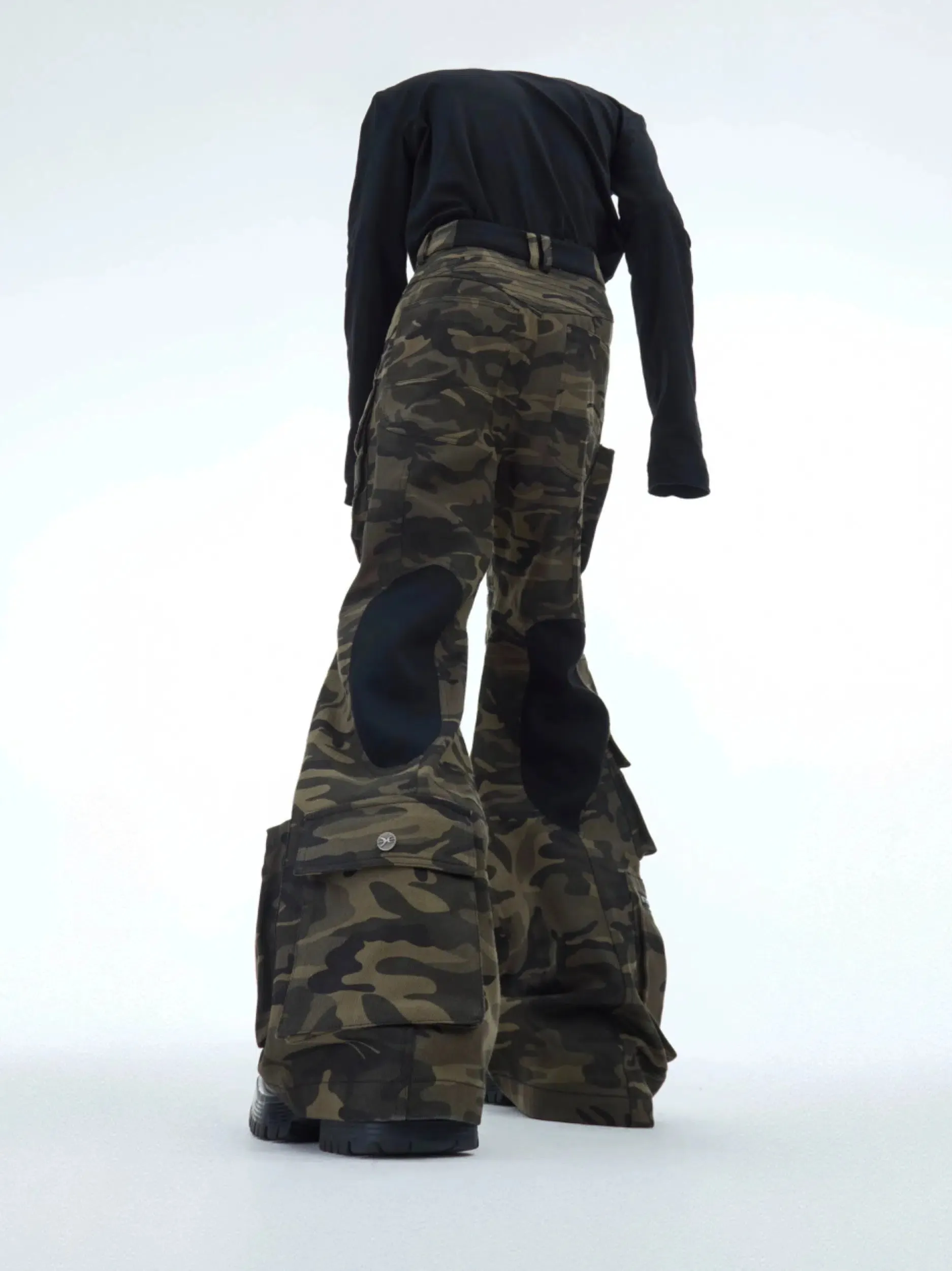 Camouflage Multi-Pocket Cargo Pants