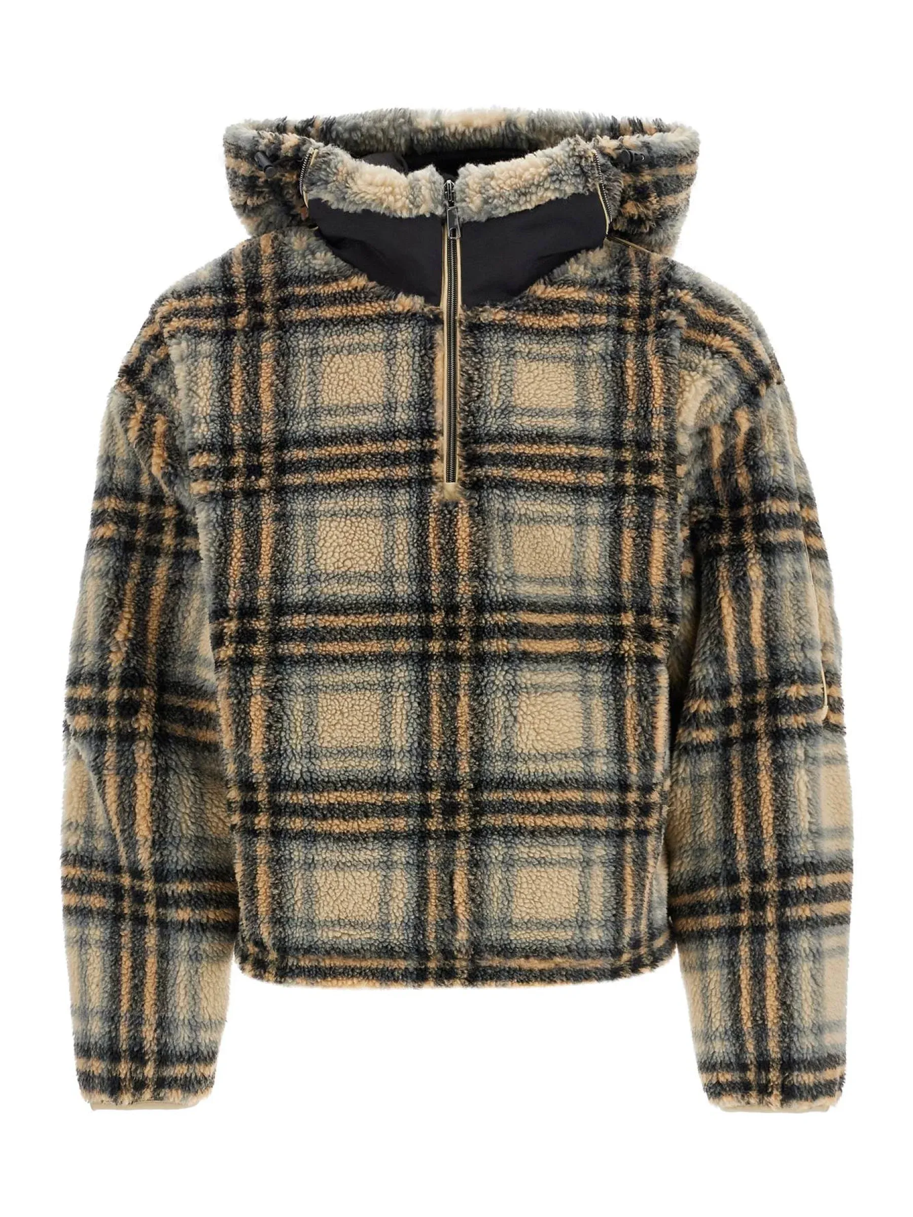 Checkered Fleece Jacket