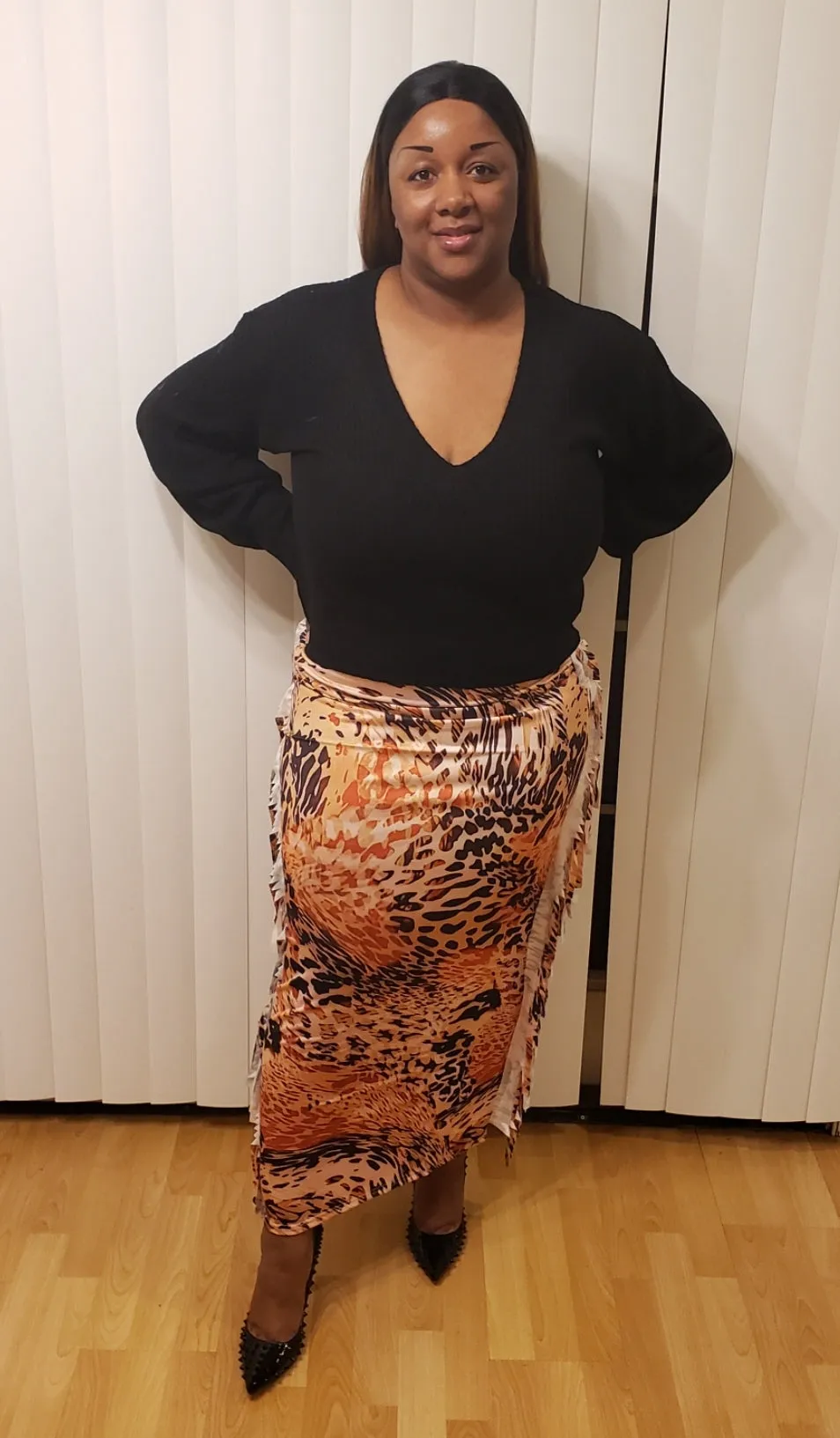 Cheetah Print Skirt