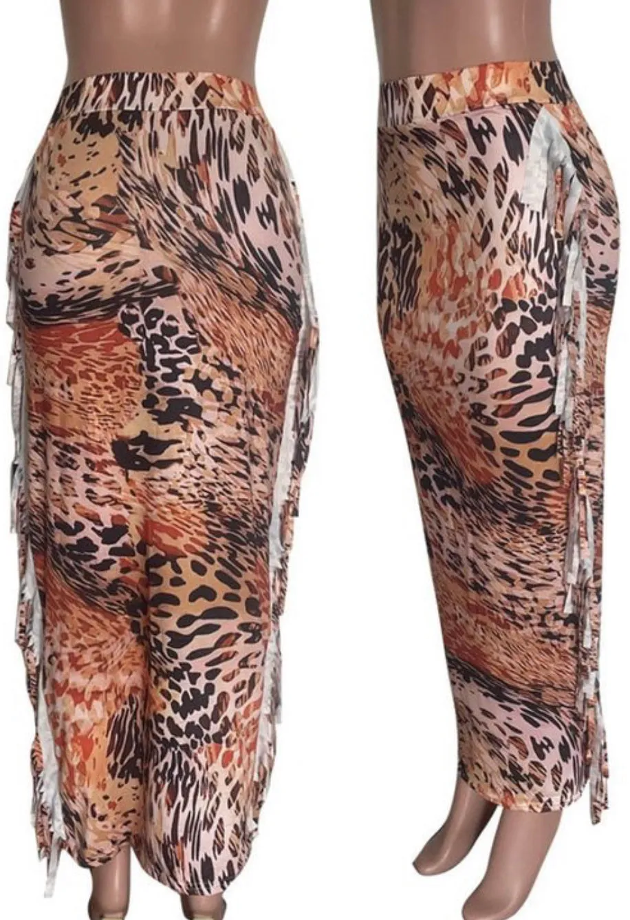 Cheetah Print Skirt