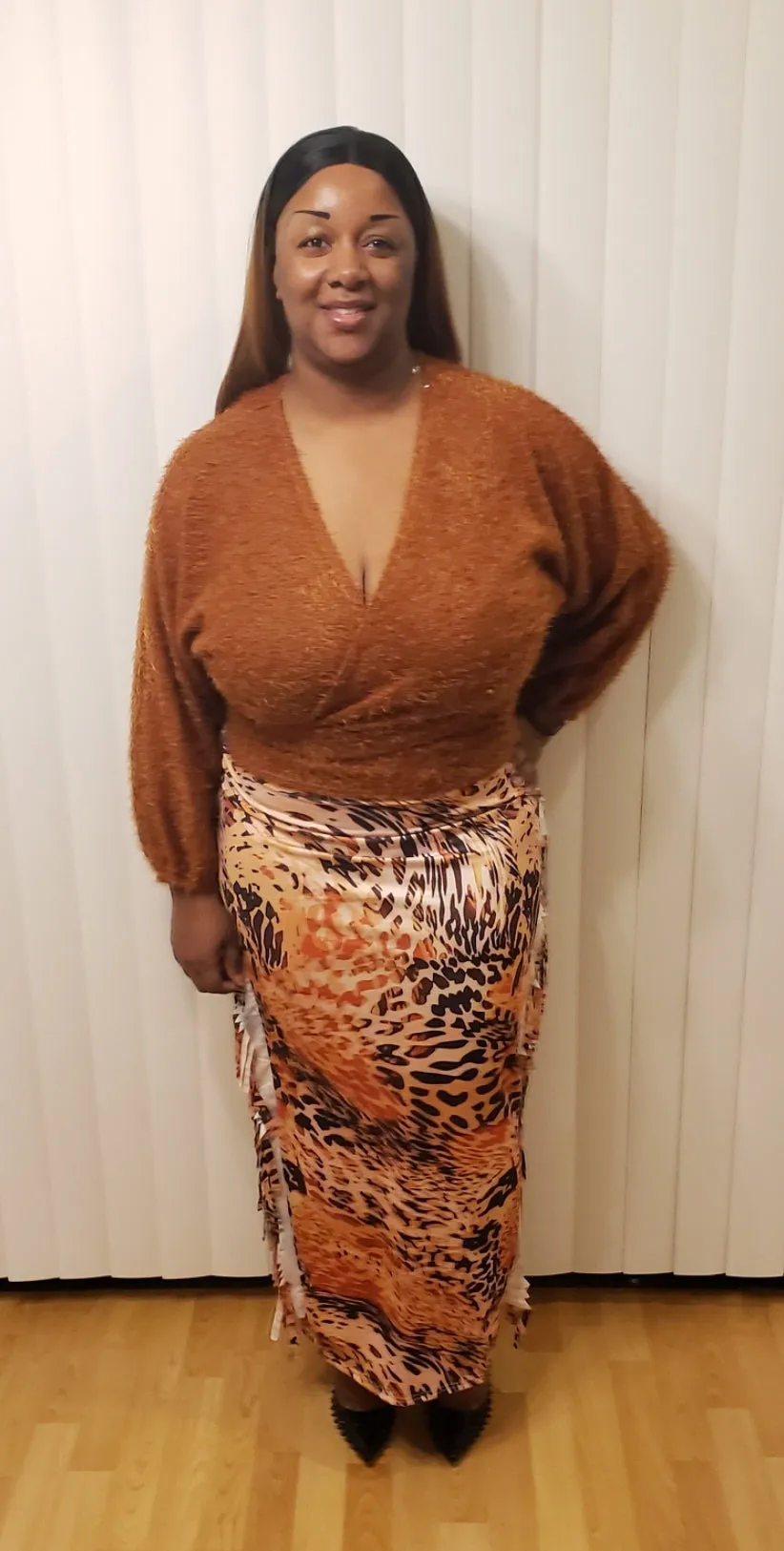Cheetah Print Skirt