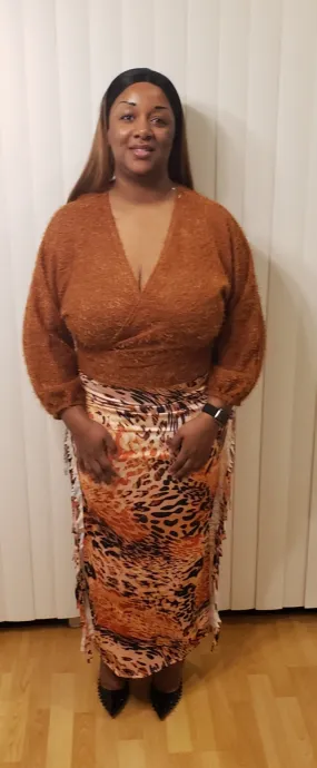 Cheetah Print Skirt