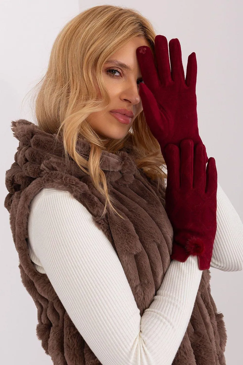 Chic Geometric Insulated Touchscreen Gloves