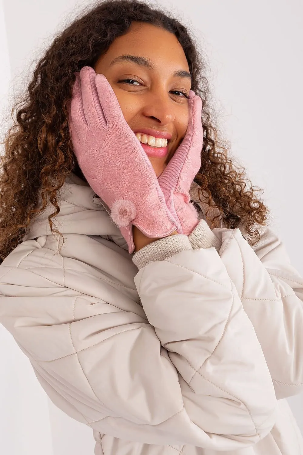 Chic Geometric Insulated Touchscreen Gloves