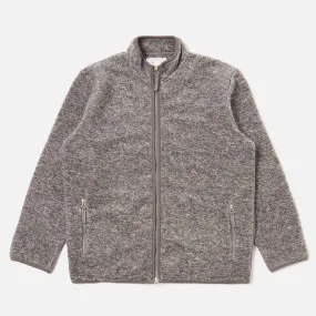 Climbing Jacket Teddy Fleece grey