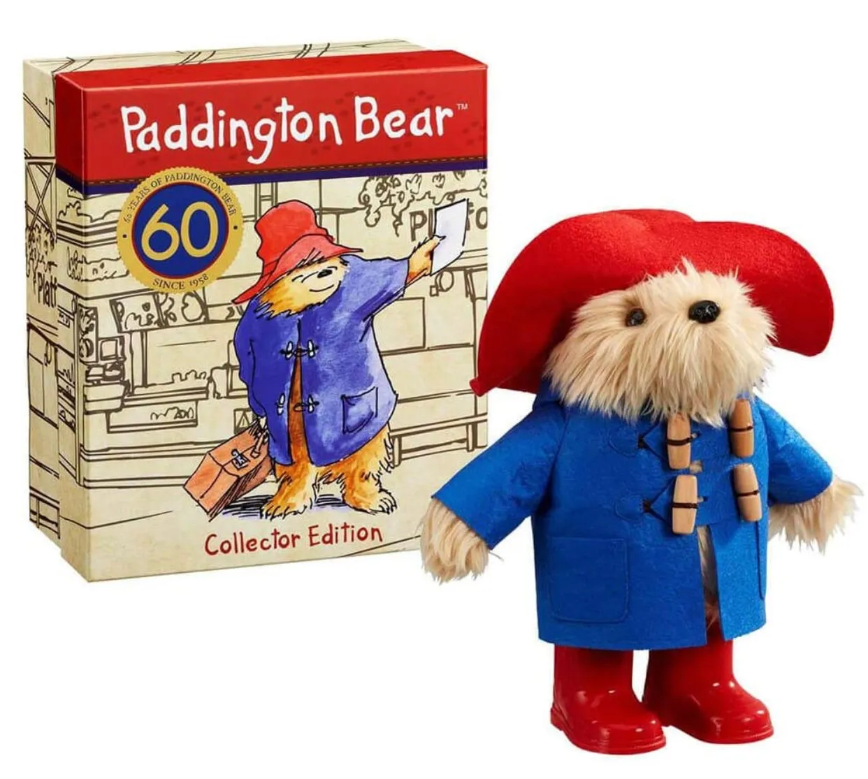 Collectors Edition 60th Anniversary Boxed Paddington Bear