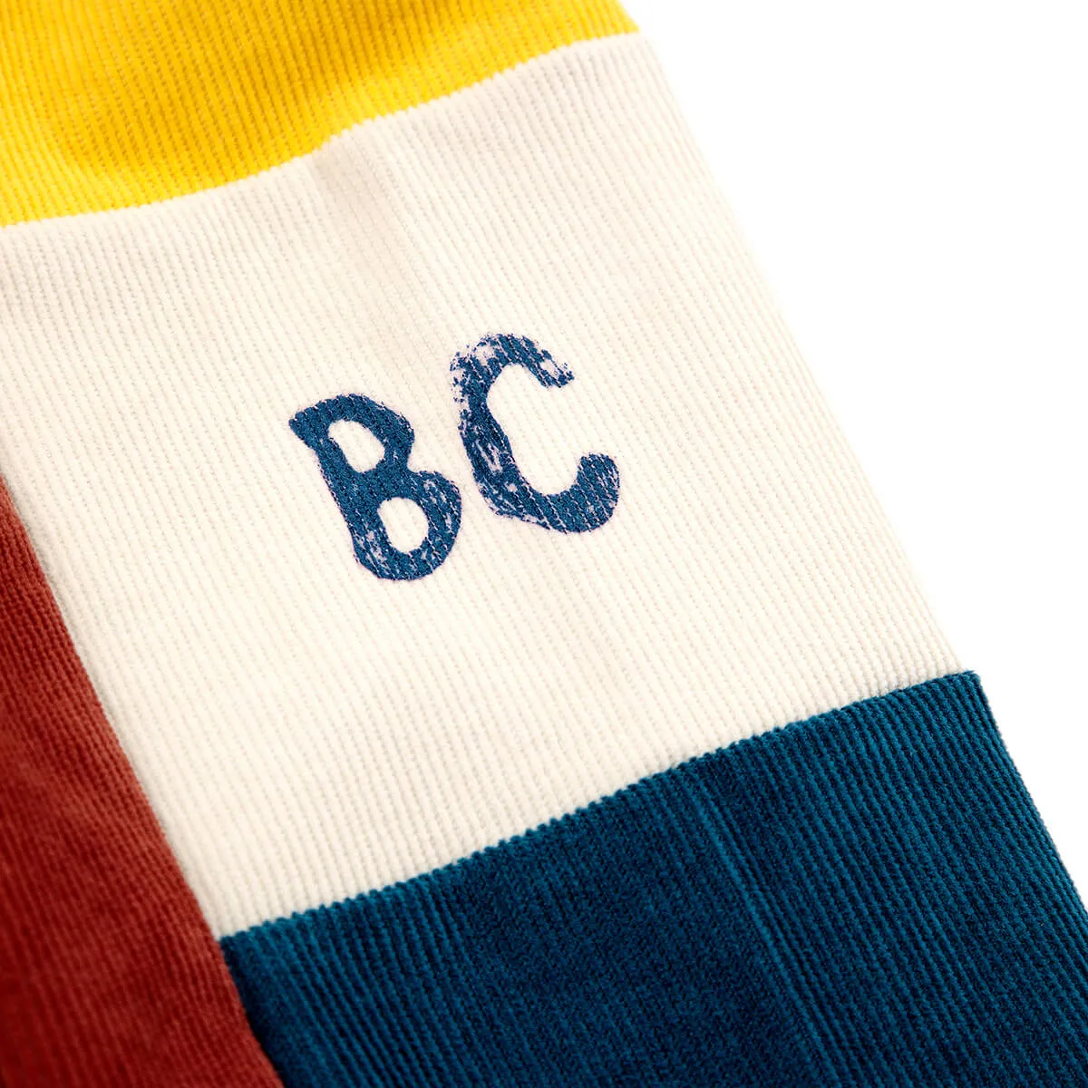 Colour Block Corduroy Baby Pants by Bobo Choses - Last Ones In Stock - 6-12 Months