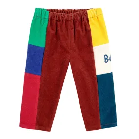Colour Block Corduroy Baby Pants by Bobo Choses - Last Ones In Stock - 6-12 Months