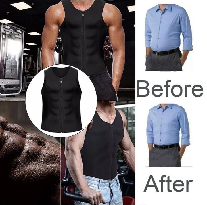 Compression Slimming Vest for Men and Women – Sculpting Shapewear for a Toned Waist & Chest, Perfect for Fitness & Fat Burning