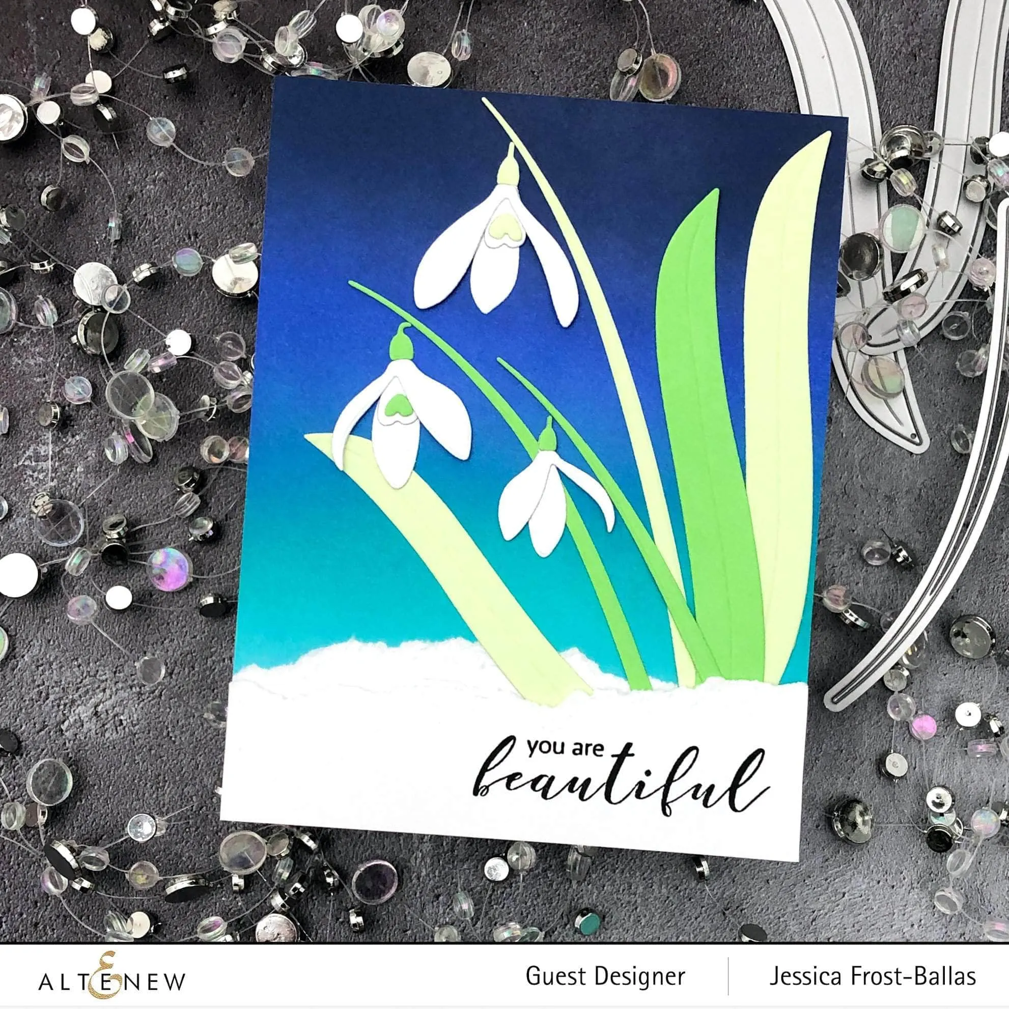 Craft-A-Flower: Snowdrops Layering Die Set