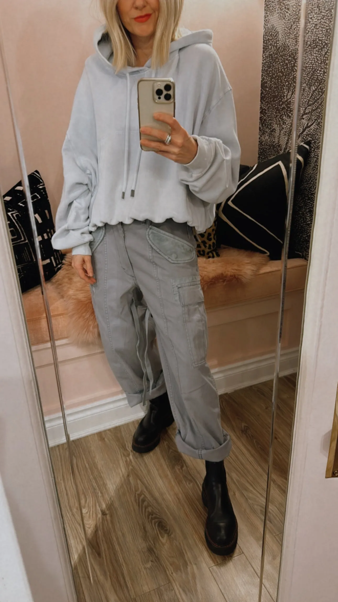 'Cropped Cargo' Pant