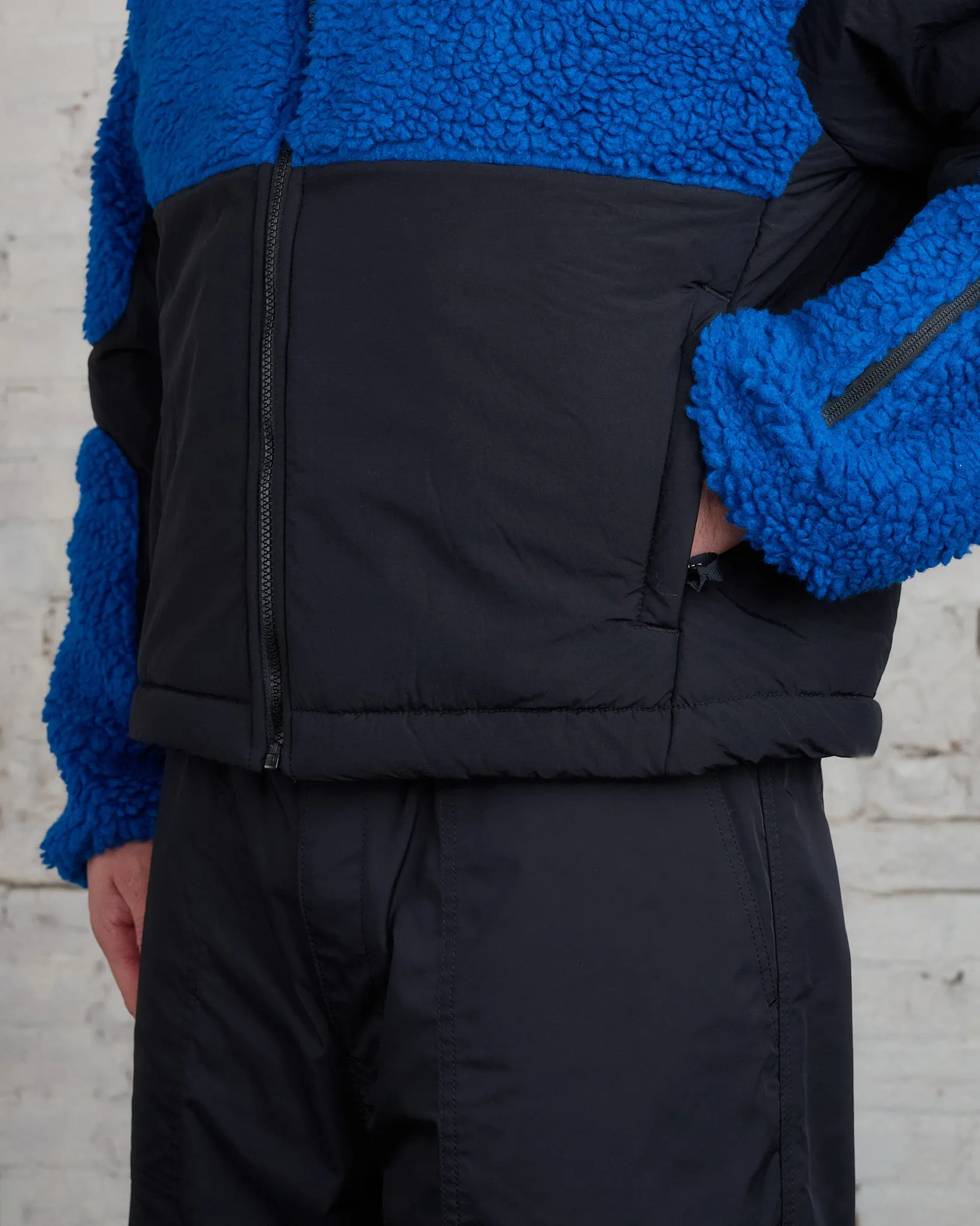 District Vision Heavy Duty Fleece Jacket Blueberry