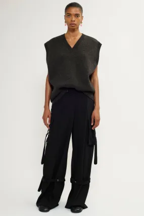 Double-knit merino vest