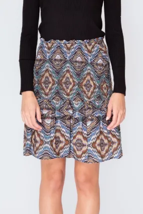 EMILY SKIRT (YELLOW/MULTI) 20"