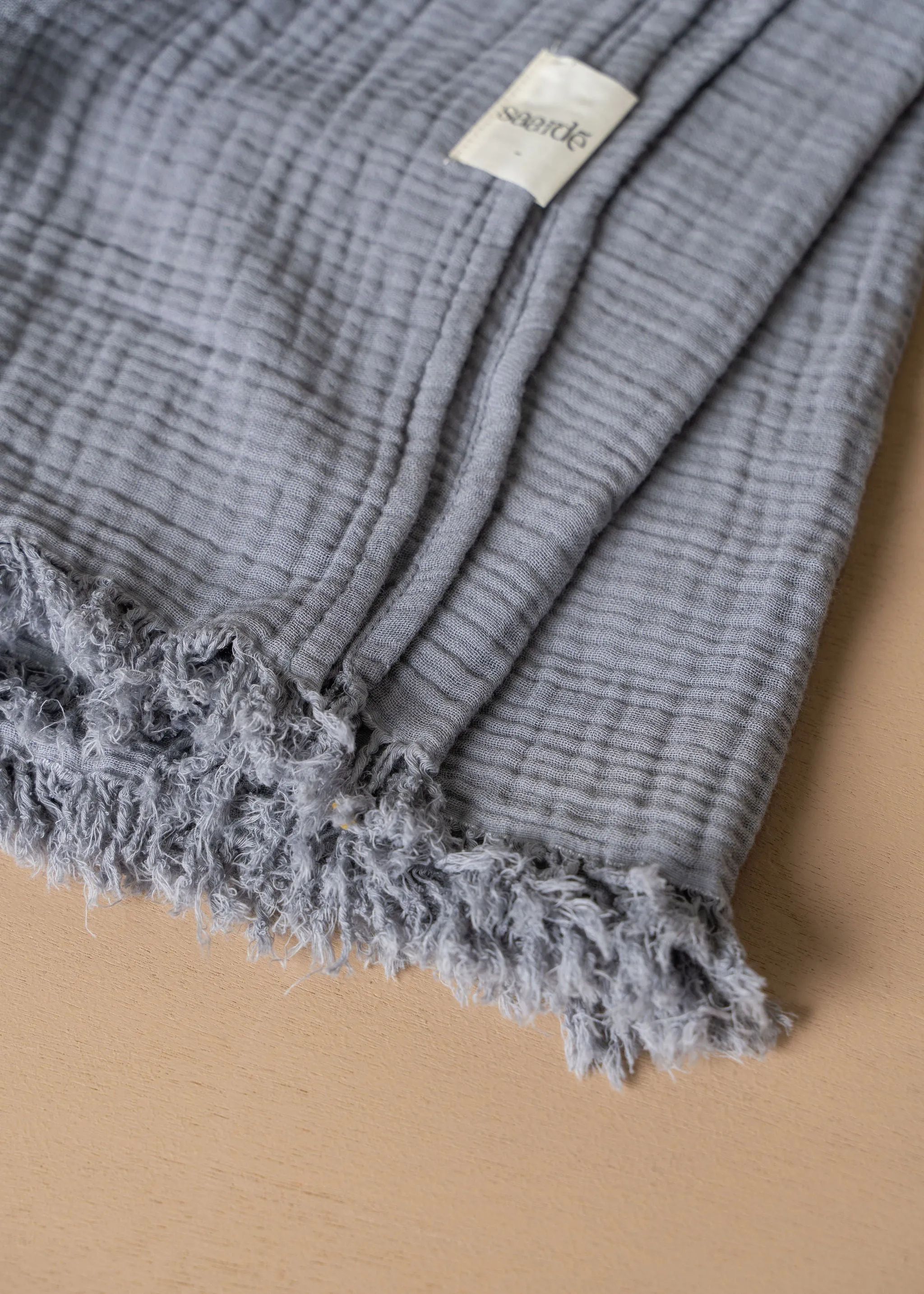 Enes Bedcover | Pale Grey