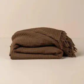 Enes Throw - Chocolate