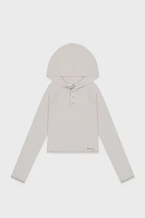 ENVT Button Hoodie Top