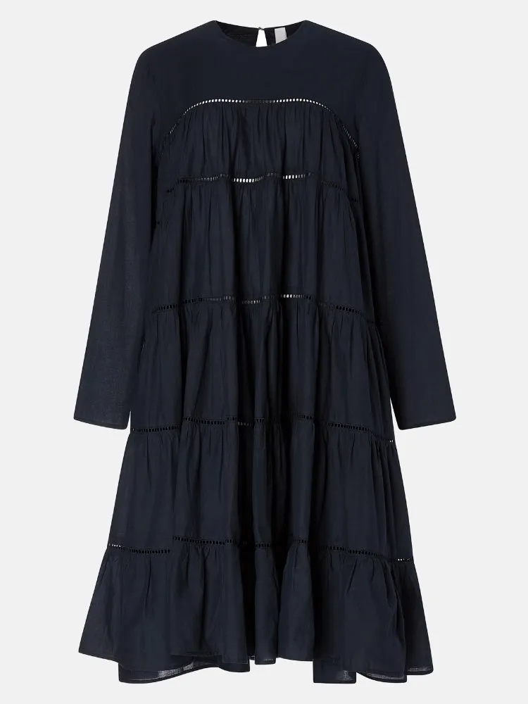 Essaouira Dress in Navy