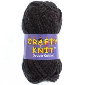 Essential Knitting Yarn - Black (Shade 381