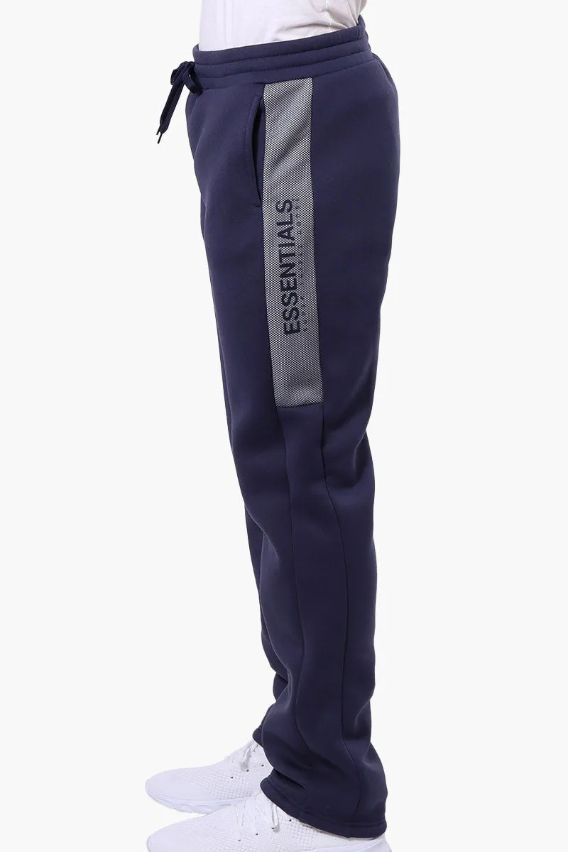 Essentials Super Triple Goose Side Mesh Insert Sweatpants - Navy